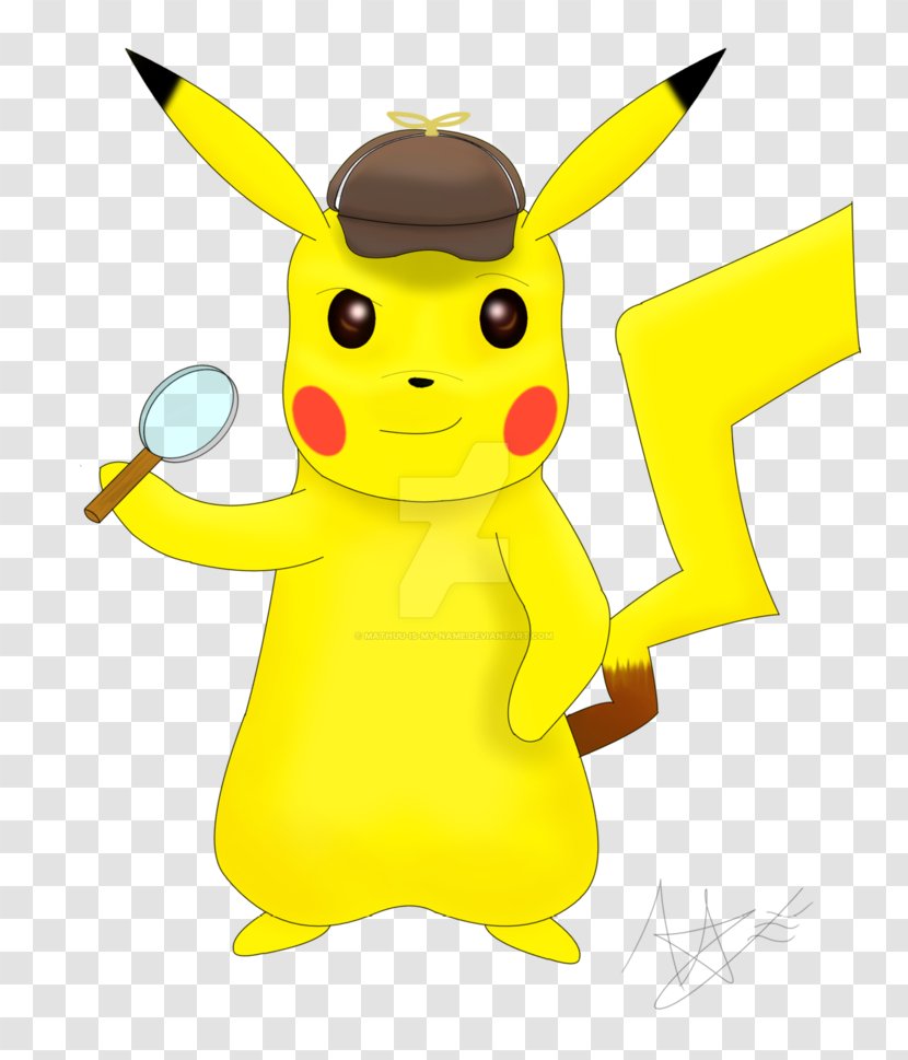 Detective Pikachu Hey You, Pikachu! Pokémon Clip Art - Eevee Transparent PNG