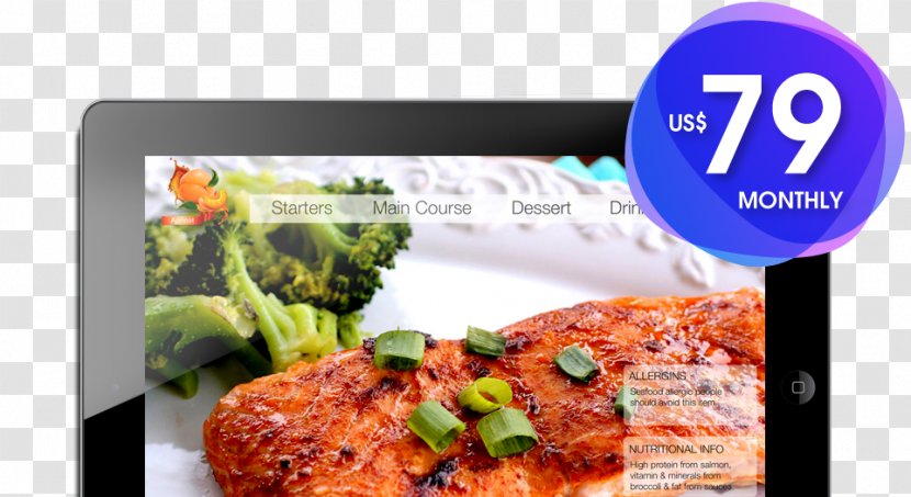 Dish Lunch Menu Restaurant Cuisine - Android - App Transparent PNG