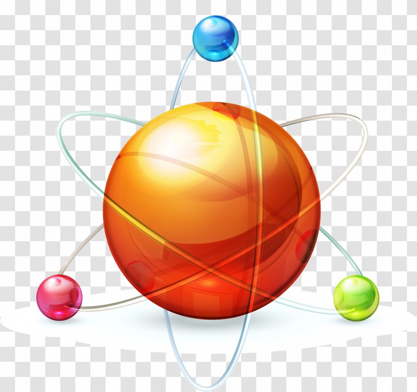 Chalcogenide Atom Molecule Electrical Conductivity - Ball - Vector Hand Painted Molecular Transparent PNG
