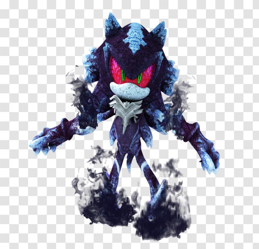 Sonic 3D Shadow The Hedgehog Chronicles: Dark Brotherhood Unleashed Mephiles - Action Figure Transparent PNG