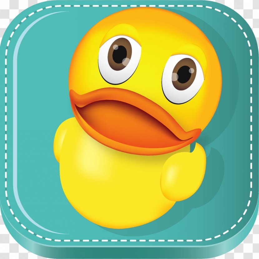 Smiley User - Ducks Geese And Swans - Rubber Duck Transparent PNG