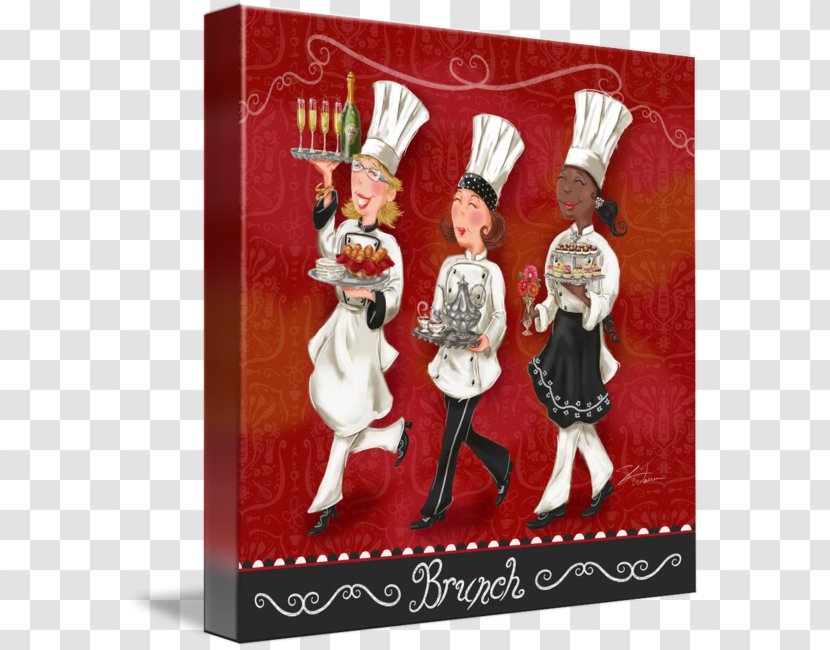 Chef Wine Cook Bistro Art - Christmas - Lady Transparent PNG