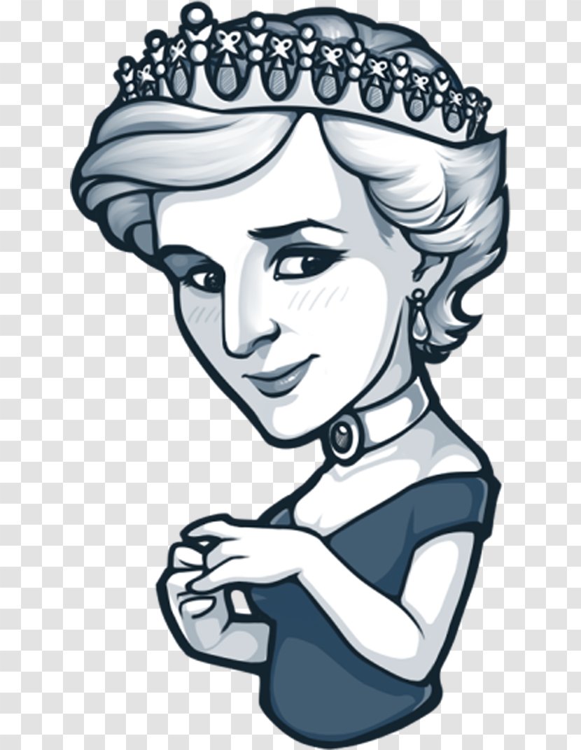 Diana, Princess Of Wales Sticker Telegram Author - Human Behavior - Hand Transparent PNG