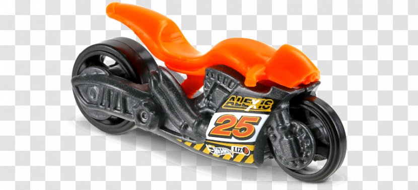 Mattel Машинка Hot Wheels Street Stealth Hw Motorcycles Power 1/18 Track Builder Blast Kit - Orange - Collectors Transparent PNG