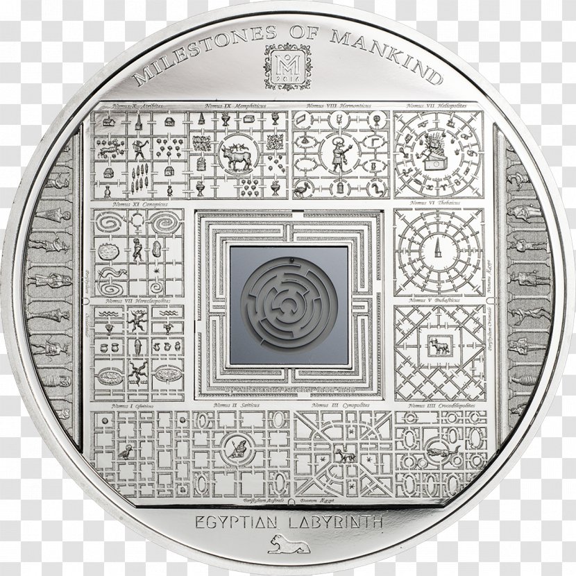 Silver Coin Cook Islands Egypt - Currency - Egyptian Money Transparent PNG
