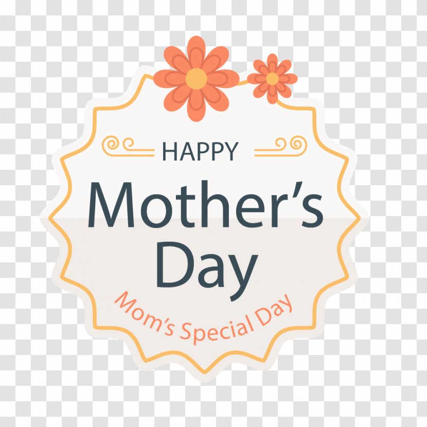 Mother's Day Father's - Orange Transparent PNG