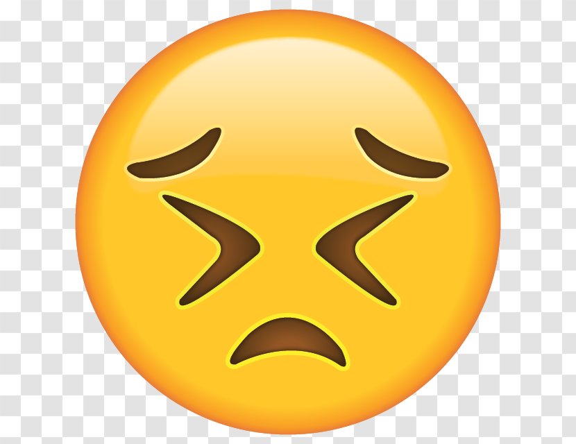 Emoji Face Sticker Emoticon Meaning - Happiness - Sorry Transparent PNG
