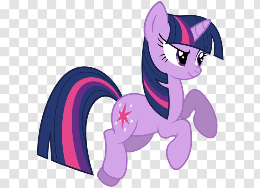 Twilight Sparkle Rainbow Dash Applejack Pony Rarity - Violet - My Little Transparent PNG