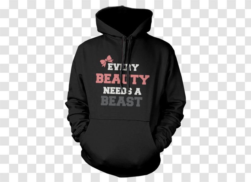 Hoodie T-shirt Divide Bluza - Cartoon - Made For Each Other Transparent PNG