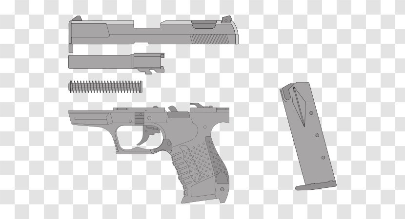 Trigger Firearm Walther P99 Carl GmbH P38 - Ppq - Handgun Transparent PNG