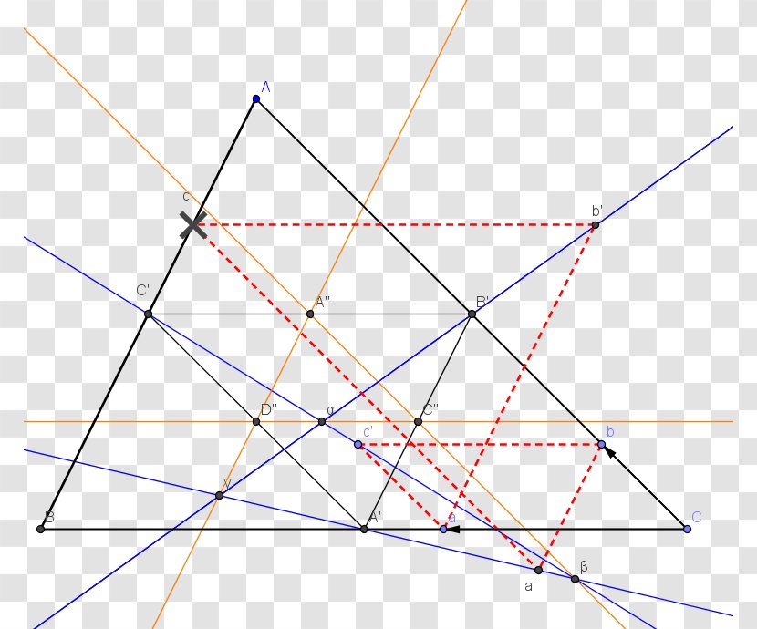 Line Triangle Point Diagram Transparent PNG