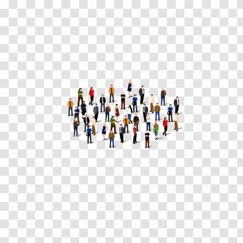 Social Media Business Research Company - Play - A Sea Of People Cartoon Transparent PNG