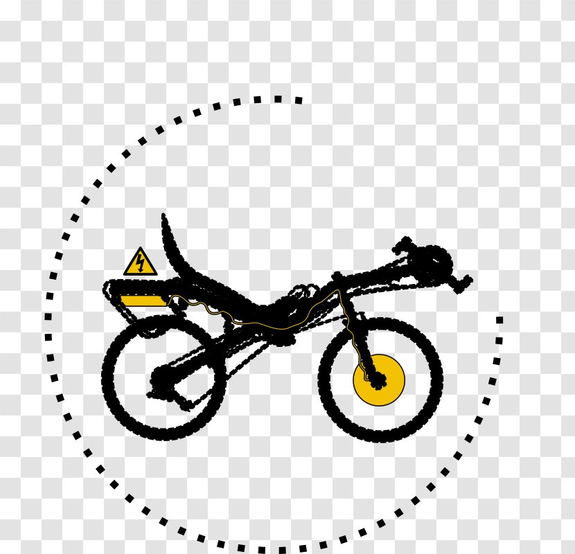 Recumbent Bicycle Electric Tandem Clip Art - Pennyfarthing - Bent Cliparts Transparent PNG