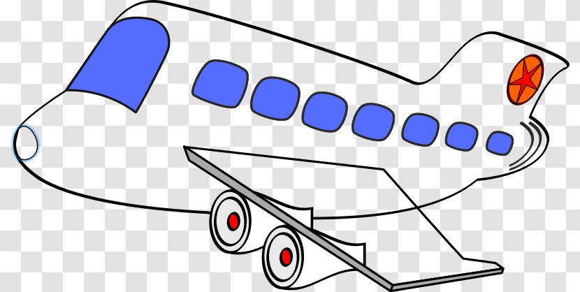 Airplane Aircraft Flight Clip Art Vector Graphics - Air Travel Transparent PNG
