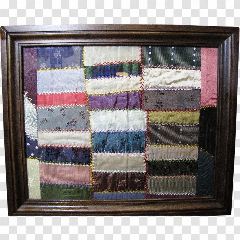 Patchwork Picture Frames Rectangle Pattern - Textile - Quilt Transparent PNG