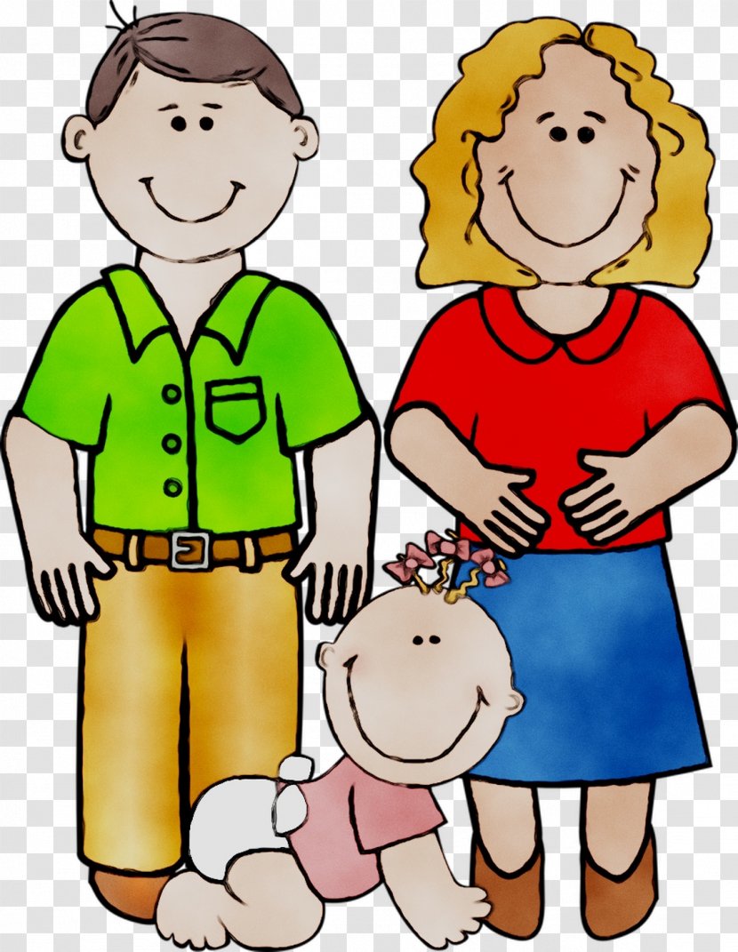 Clip Art Parent Father Mother Family - Artwork - Hand Transparent PNG