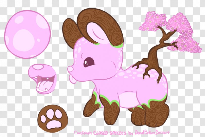 Clip Art Horse Illustration Carnivores Livestock - Pink Transparent PNG