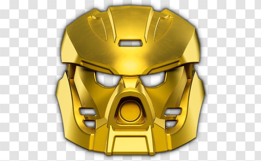 Bionicle: The Game Bionicle Heroes LEGO Toa - Yellow - Mask Transparent PNG