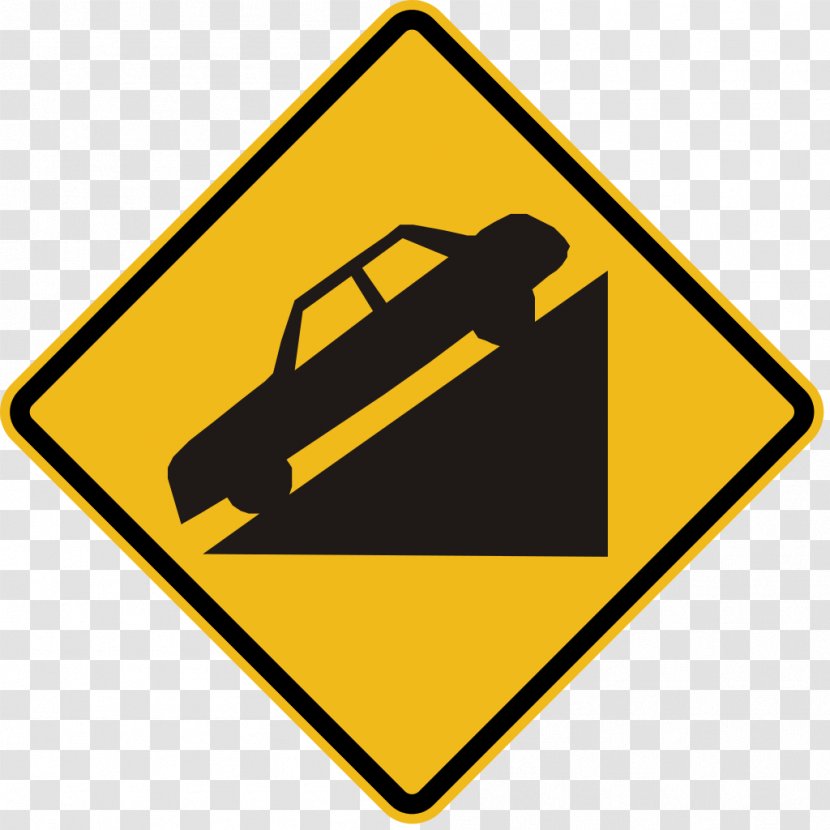 Traffic Sign Warning Road - Control Transparent PNG