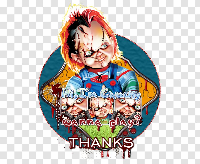 Fiction Graphic Design Poster - Redbubble - Chucky Transparent PNG