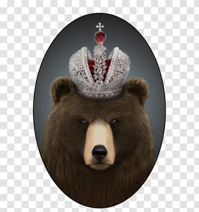 Alaska Peninsula Brown Bear Christmas Ornament House Of Romanov Snout Transparent PNG
