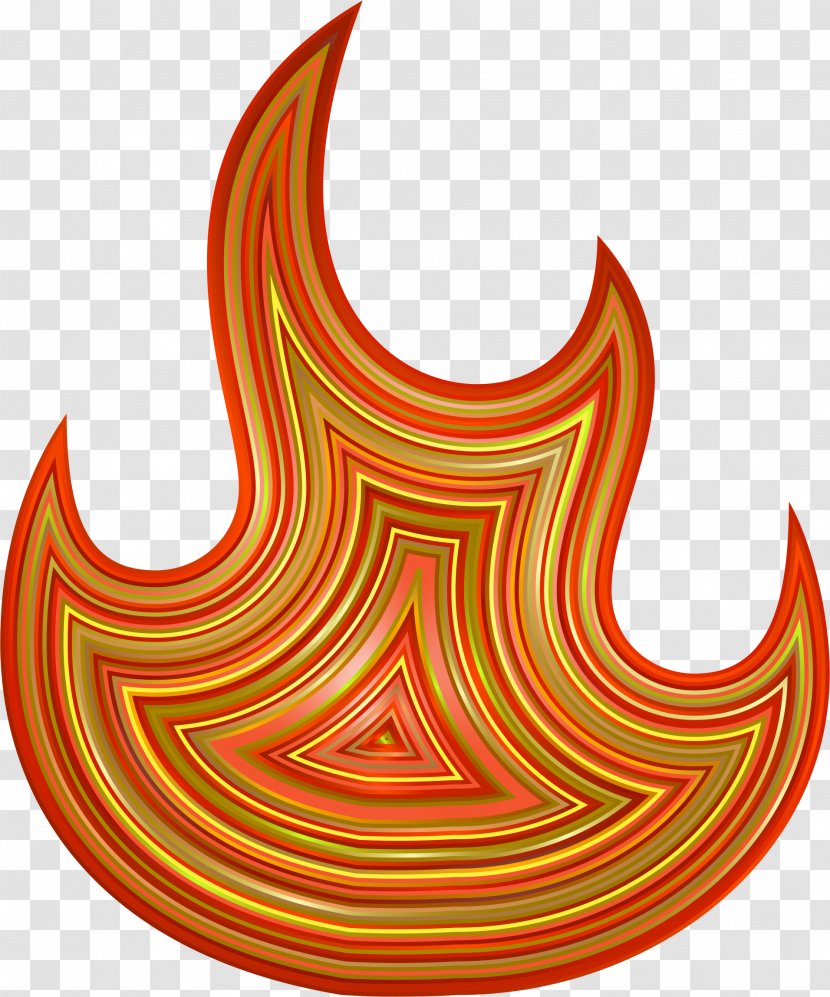 Clip Art - Orange - Color Of Fire Transparent PNG