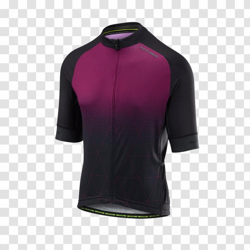 Cycling Jersey T-shirt Sleeve Clothing - Sportswear Transparent PNG