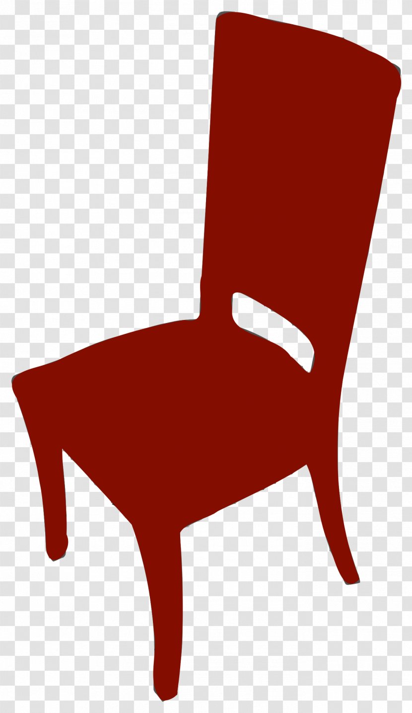 Antique Furniture Chair Clip Art - Red - Avoid Picking Silhouettes Transparent PNG