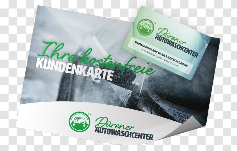 Loyalty Program Dürener Autowaschcenter Text Plastic - Industrial Design - Auto Flyer Transparent PNG