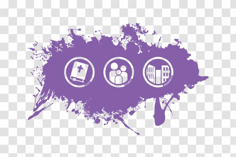 Logo Desktop Wallpaper Brand Font - Purple - Computer Transparent PNG