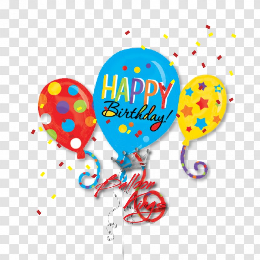 Round Foil Helium Balloon Gift Arch Happy Birthday Balloons Card - Cinco De Mayo Party Clip Art Transparent PNG