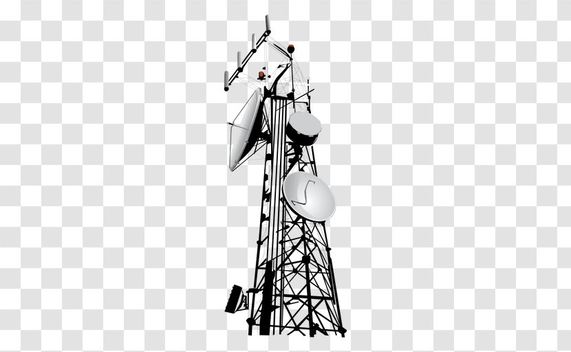 Aerials Telecommunications Tower Signal - Cell Transparent PNG