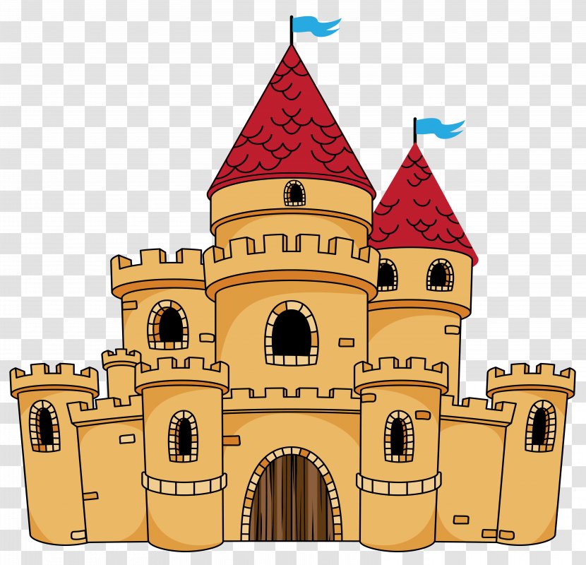 Castle Cartoon Drawing Clip Art - Building - EASTER Transparent PNG
