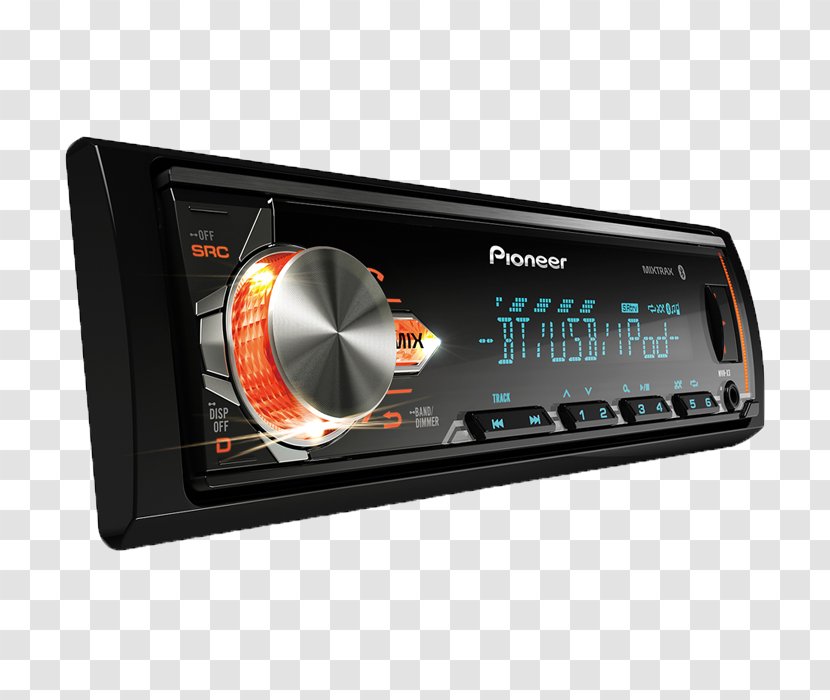 Car Pioneer Corporation Radio Receiver Vehicle Audio USB - Mp3 Transparent PNG