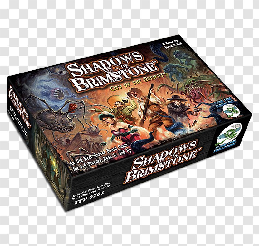 Flying Frog Productions Shadows Of Brimstone: City The Ancients Board Game Fantastika American Frontier - Tric Trac - Warcraft War Trilogy Transparent PNG