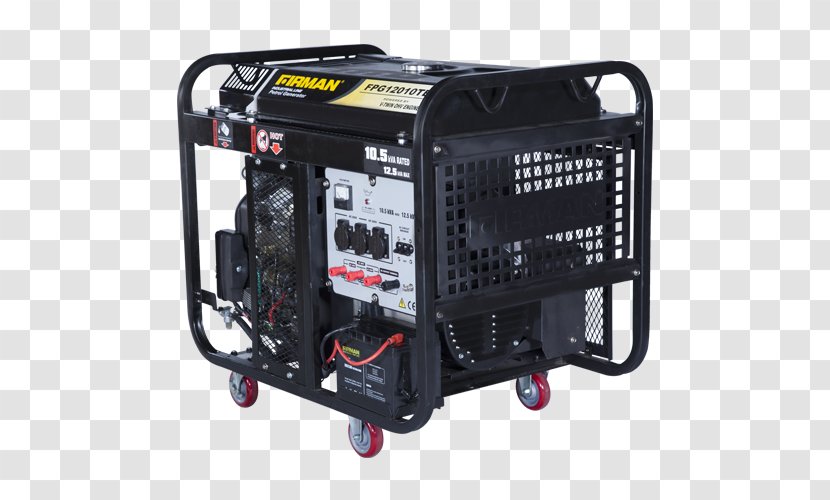 Electric Generator Engine-generator Diesel Gasoline Sumec Firman - Machine - Spidermans Powers And Equipment Transparent PNG