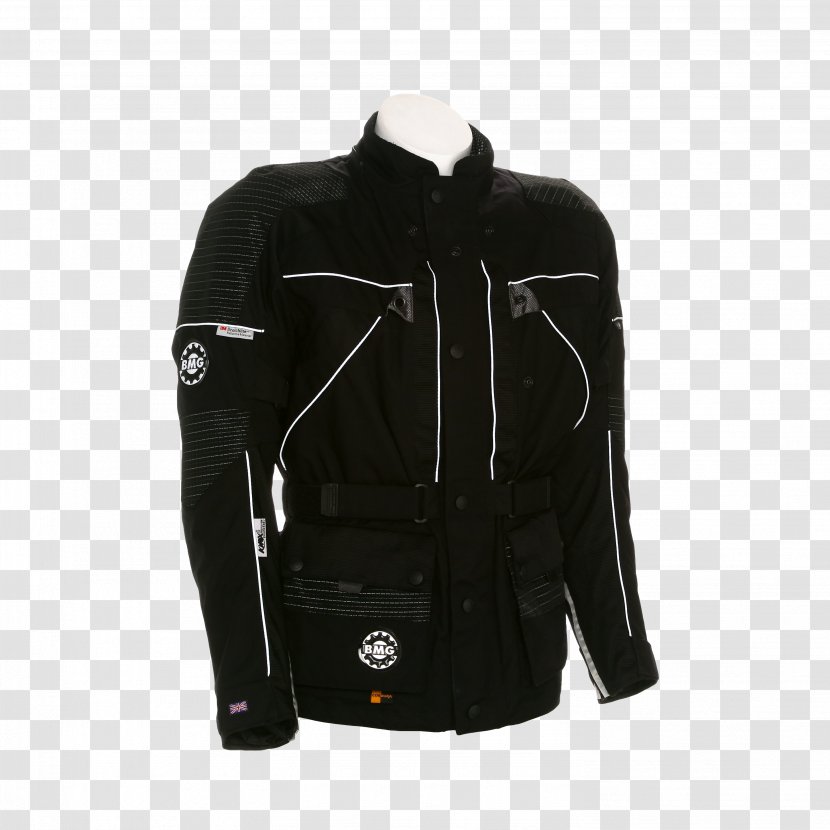 Leather Jacket Motorcycle Clothing Belstaff - Protective - Bmw Transparent PNG