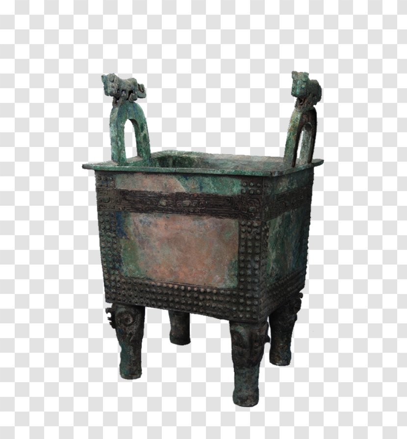 Jiangxi Museum Shang Dynasty Ding Grey - Google Images - Gray Stone Transparent PNG