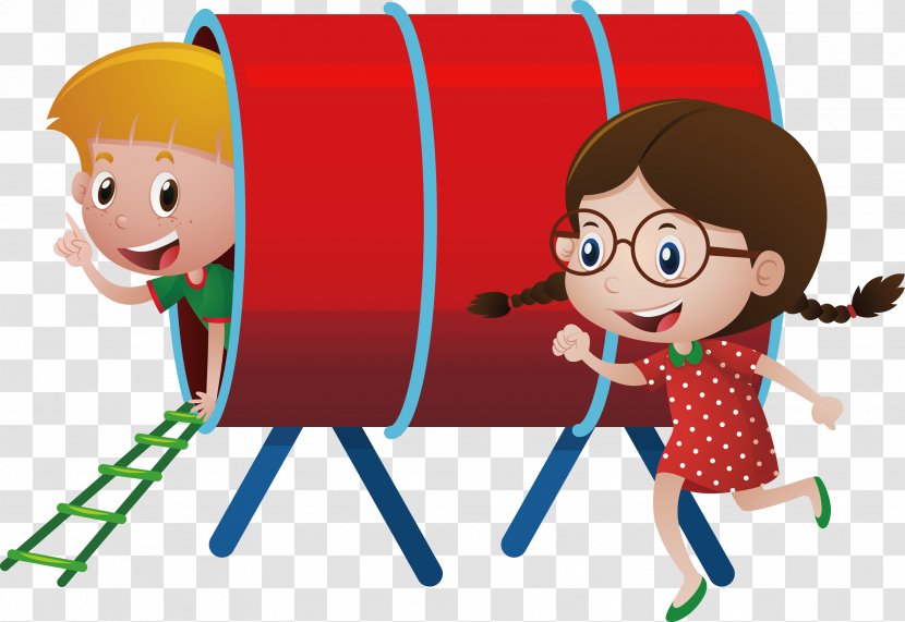 Cartoon Stock Photography Illustration - Frame - Vector Children In The Play Transparent PNG