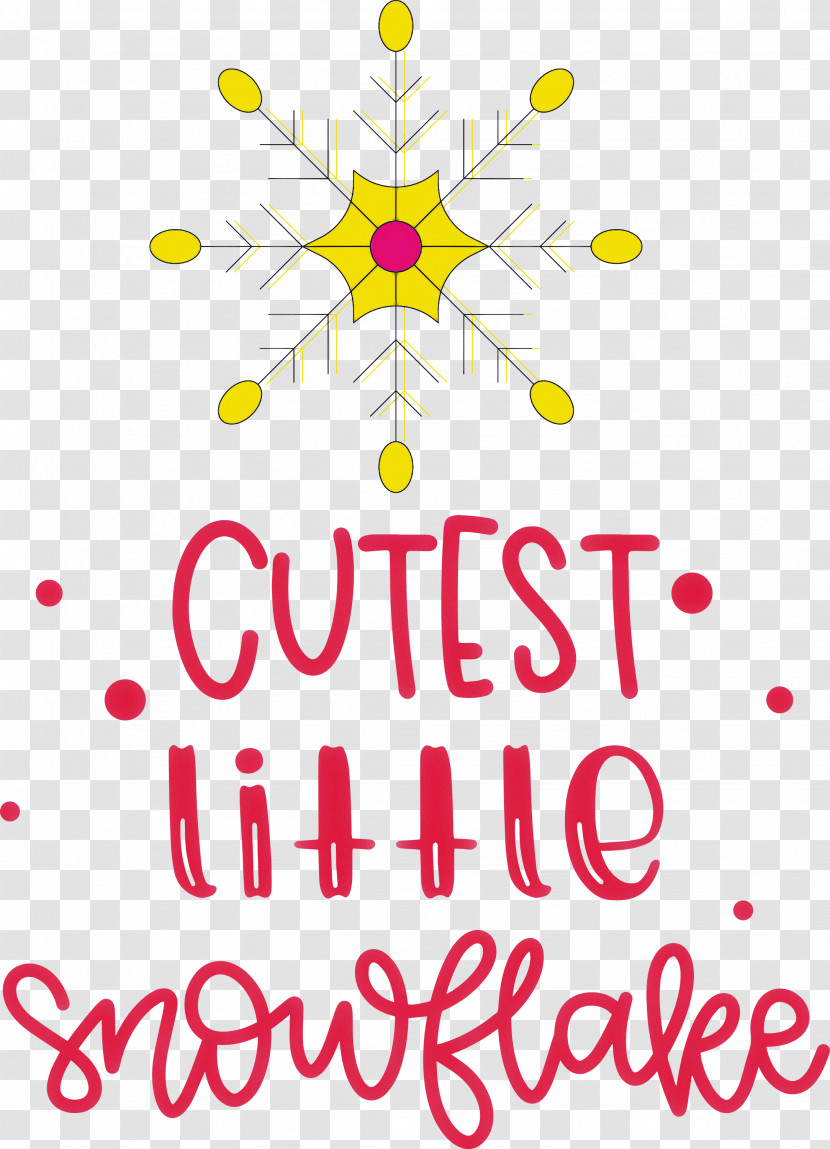 Cutest Snowflake Winter Snow Transparent PNG