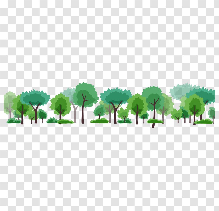 Tree Cartoon - Tree,Trees,wood Transparent PNG
