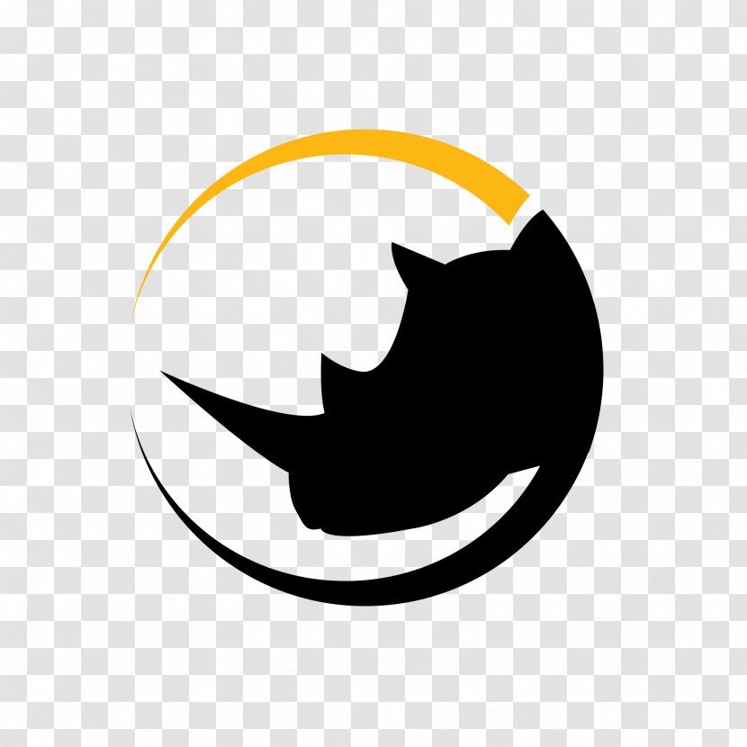 Cat Silhouette - Video - Crescent Symbol Transparent PNG