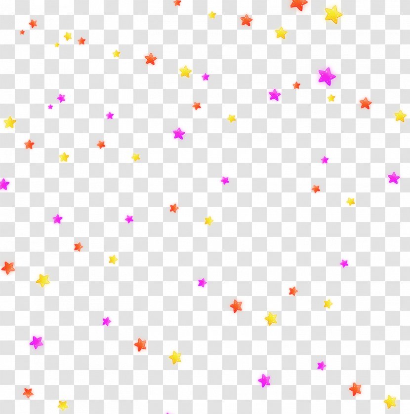 Petal Pattern - Yellow - Star Floating Element Transparent PNG