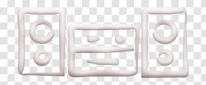 Hand Drawn Icon Hi-fi Loudspeaker - Logo - Games Transparent PNG