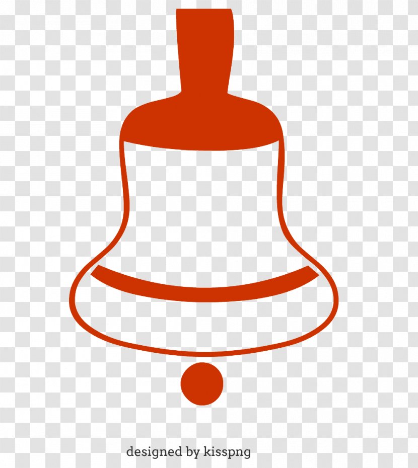 Christmas Clipart - Button - Easy Bell Design. Transparent PNG