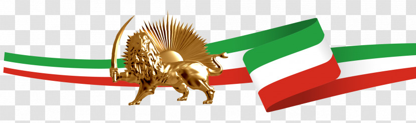 Iran Flag Lion And Sun Transparent PNG