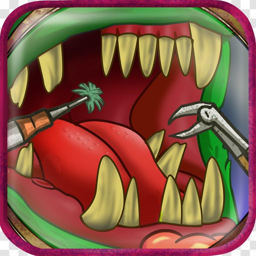 Cartoon Bell Pepper Chili Tooth - Heart - Surgery Transparent PNG