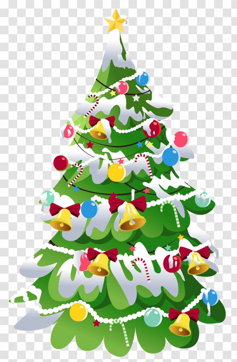 Santa Claus's Reindeer Rudolph Christmas Tree Day - Pine Family - Transparent PNG Picture Transparent PNG