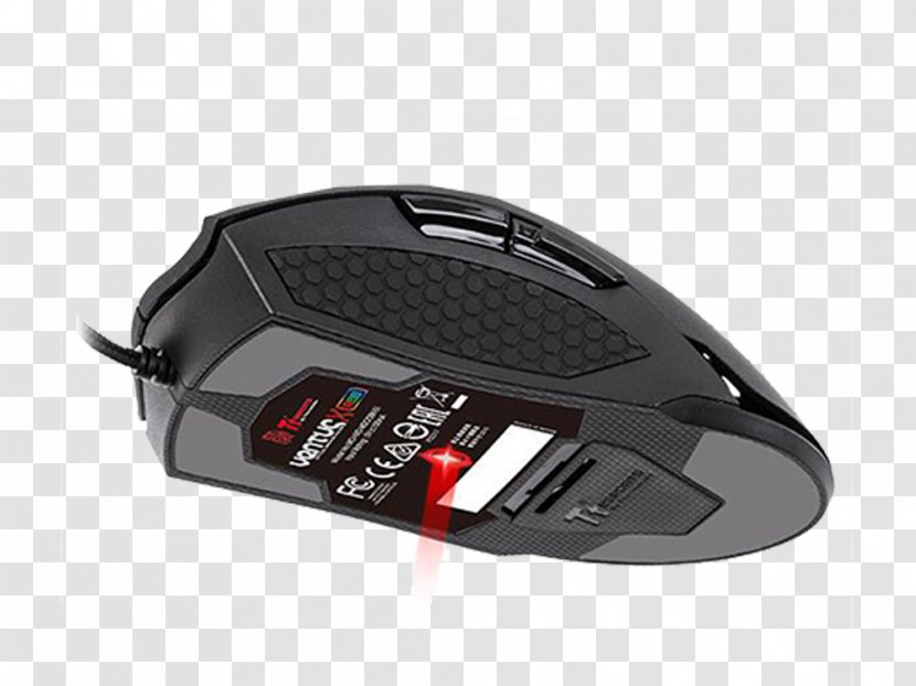 Computer Mouse Ventus X Laser Gaming MO-VEX-WDLOBK-01 Thermaltake Electronic Sports Gamer Transparent PNG