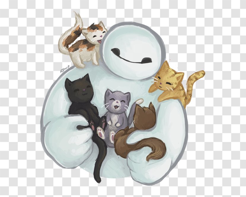 Baymax Fan Art Drawing Animation - Sticker - Hairy Transparent PNG